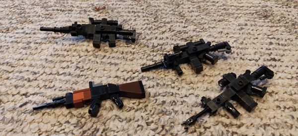 Mini Lego guns